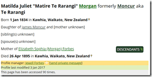 matilda juliet moncur