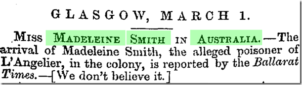 glasgow heral 1 march 1858