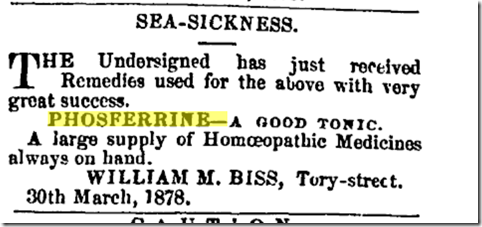 phosferrin evening times 1878
