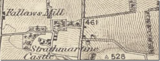 gallow hill above the ine