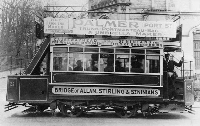 stirling petrol tram